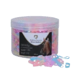 Silikonowe gumki do zaplatania, 500 sztuk, tęczowe – Excellent Horse Rubber Bands Silicone