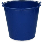 Wiadro z ocynkowanym uchwytem 7 l ciemnoniebieskie – Vplast