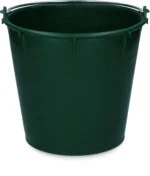 Wiadro z ocynkowanym uchwytem 7 l zielone – Vplast - obrazek 2