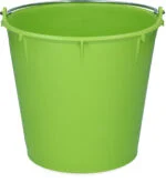 Wiadro z ocynkowanym uchwytem 7 l limonkowe – Vplast