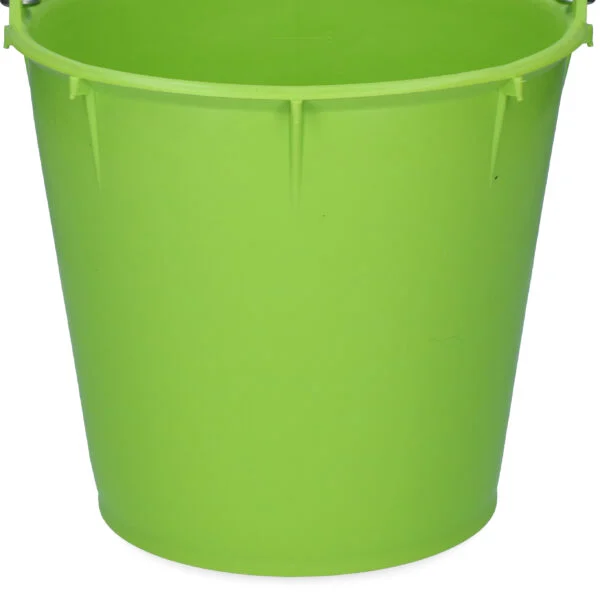 Wiadro z ocynkowanym uchwytem 7 l limonkowe – Vplast