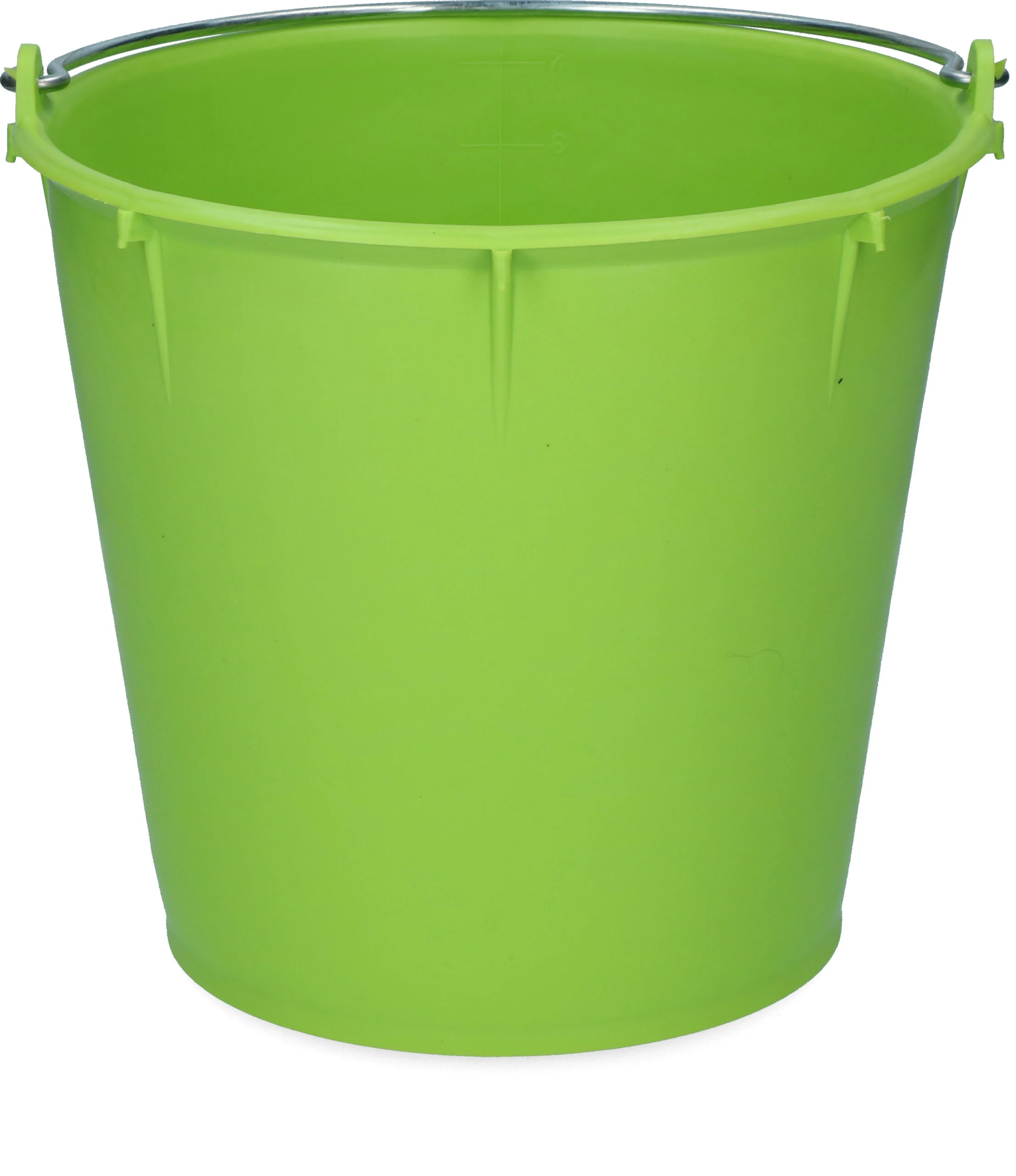 Wiadro z ocynkowanym uchwytem 7 l limonkowe – Vplast - obrazek 1