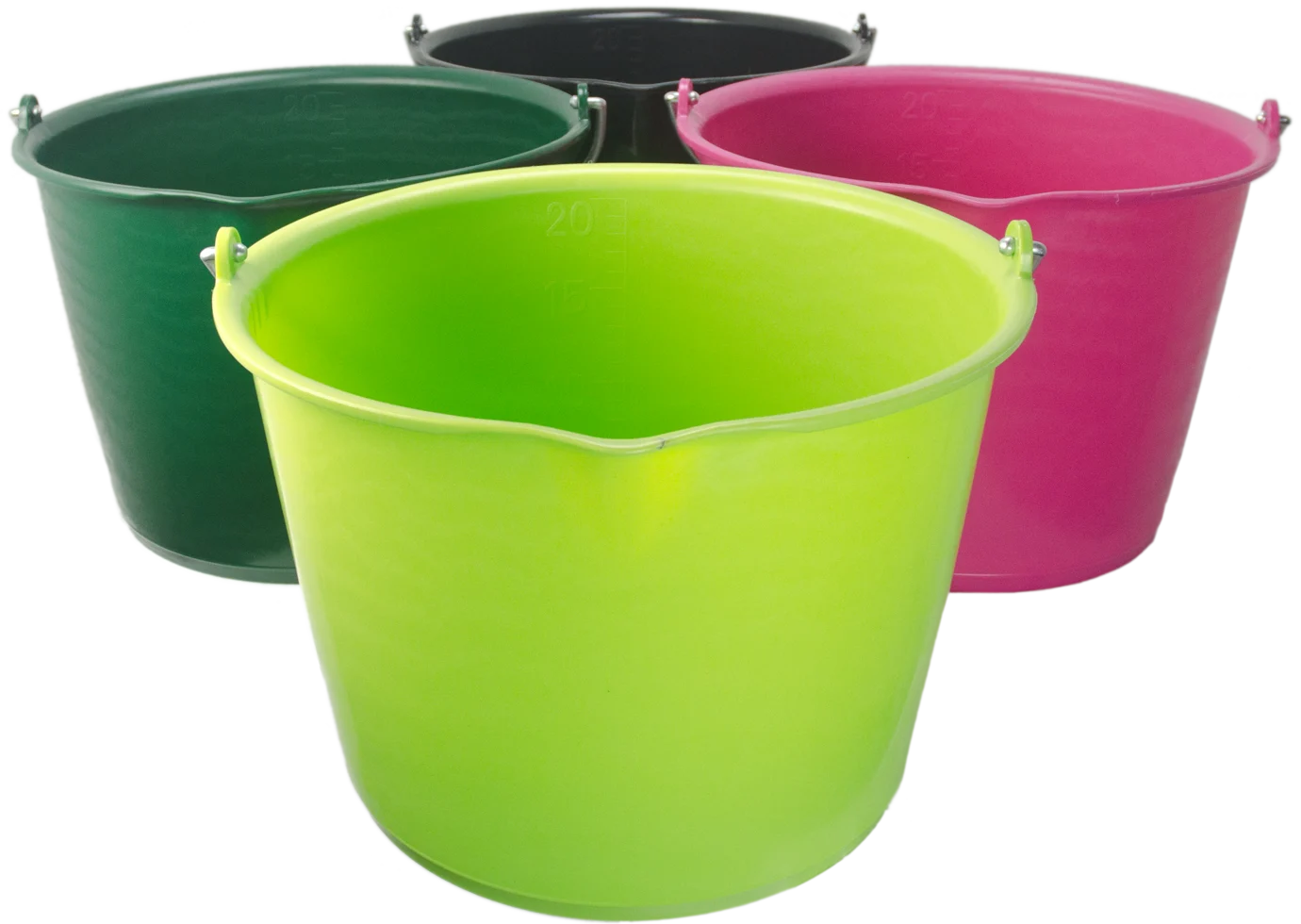 Wiadro z dzióbkiem 15 l, różowe – Vplast - obrazek 2