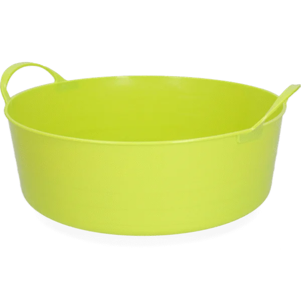 Elastyczny pojemnik z uchwytami, 6 l, limonkowy – Vplast V-Trug Flexi