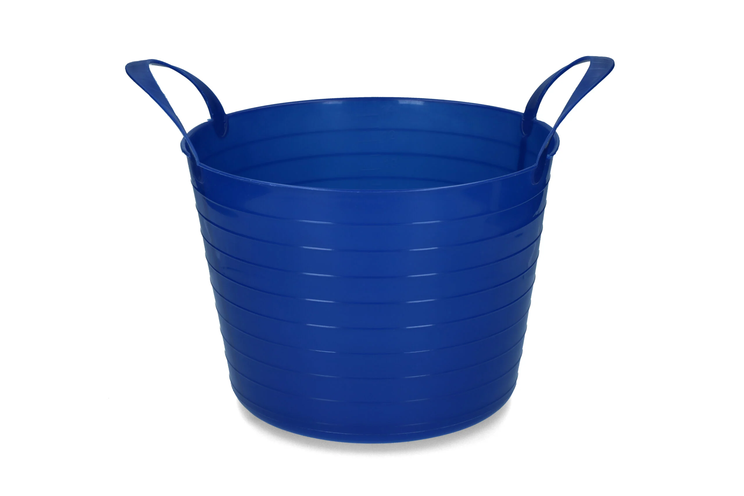 Elastyczne wiadro z dwoma uchwytami, 14 l, niebieskie – Vplast V-Trug Flexi - obrazek 1
