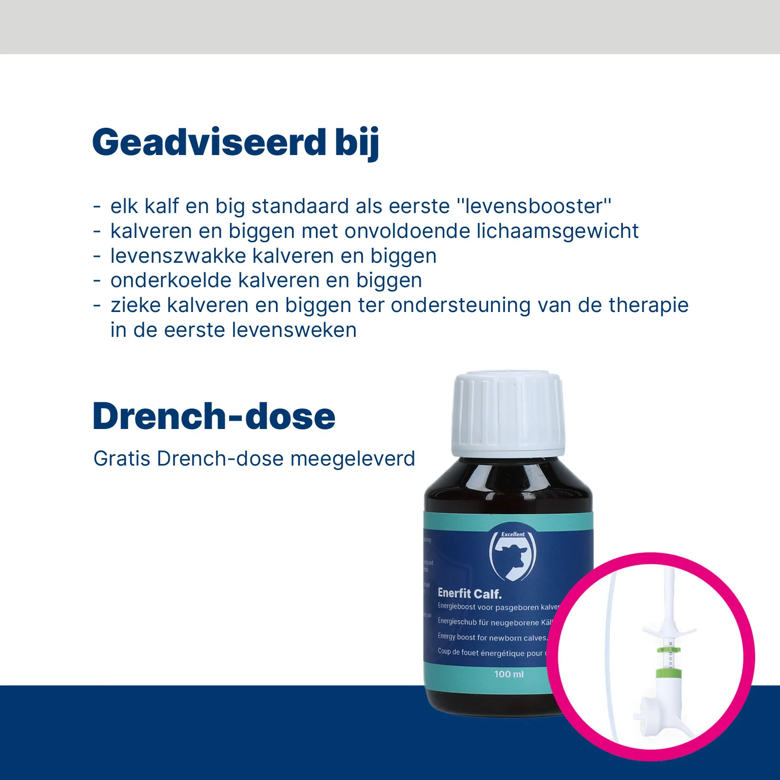 Suplement energetyczny dla nowo narodzonych cieląt i prosiąt 100 ml – Excellent Enerfit - obrazek 4
