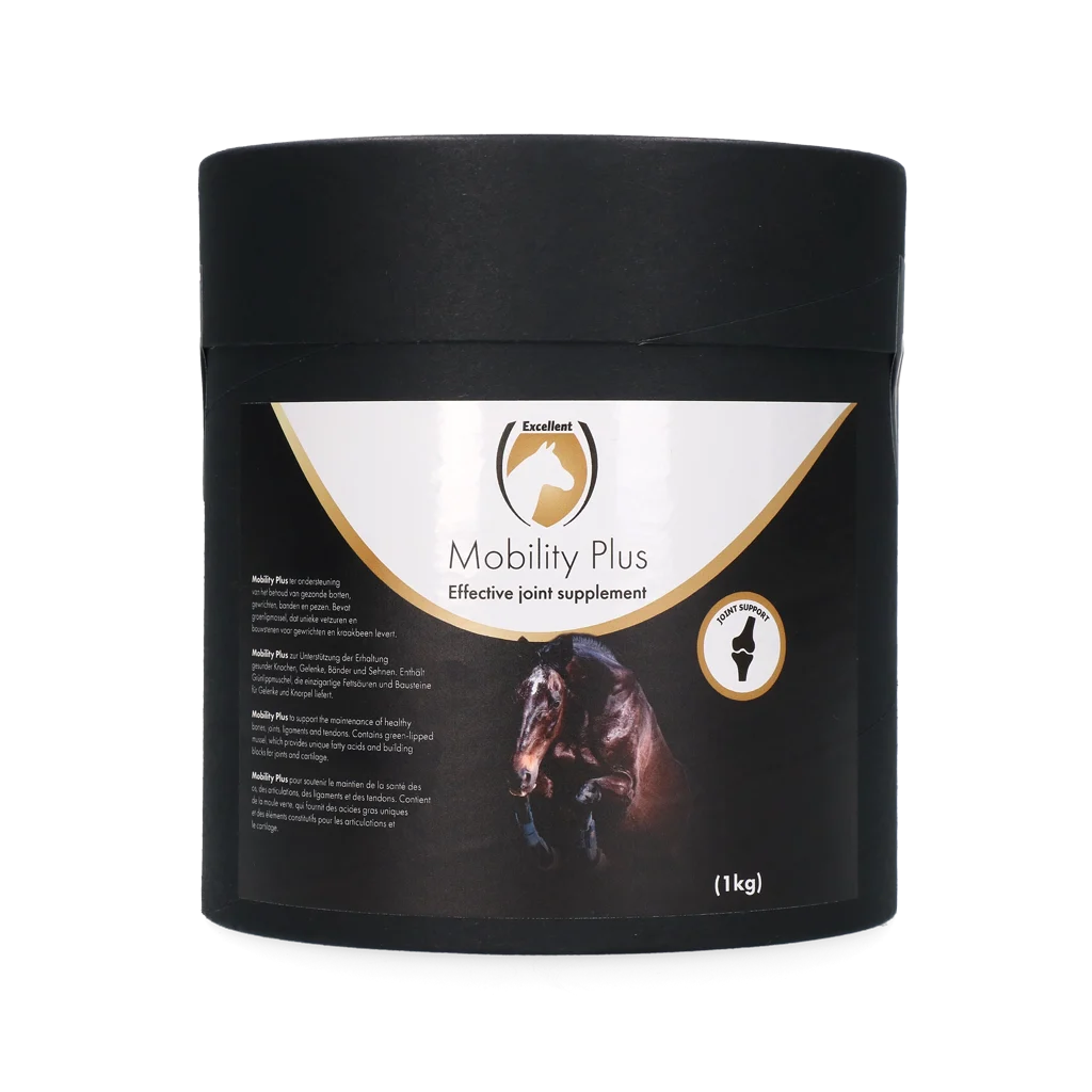 Suplement na stawy dla koni z MSM i glukozaminą, 1 kg – Excellent Horse Mobility Plus - obrazek 1