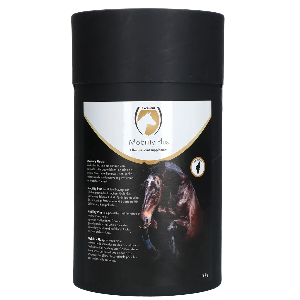 Suplement na stawy dla koni z MSM i glukozaminą, 2 kg – Excellent Horse Mobility Plus - obrazek 1