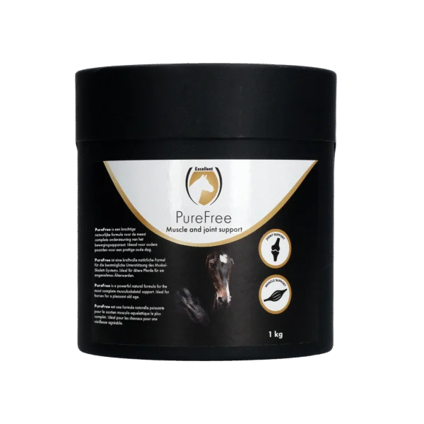 Suplement na stawy dla koni z MSM i kurkumą, 1 kg – Excellent Horse PureFree