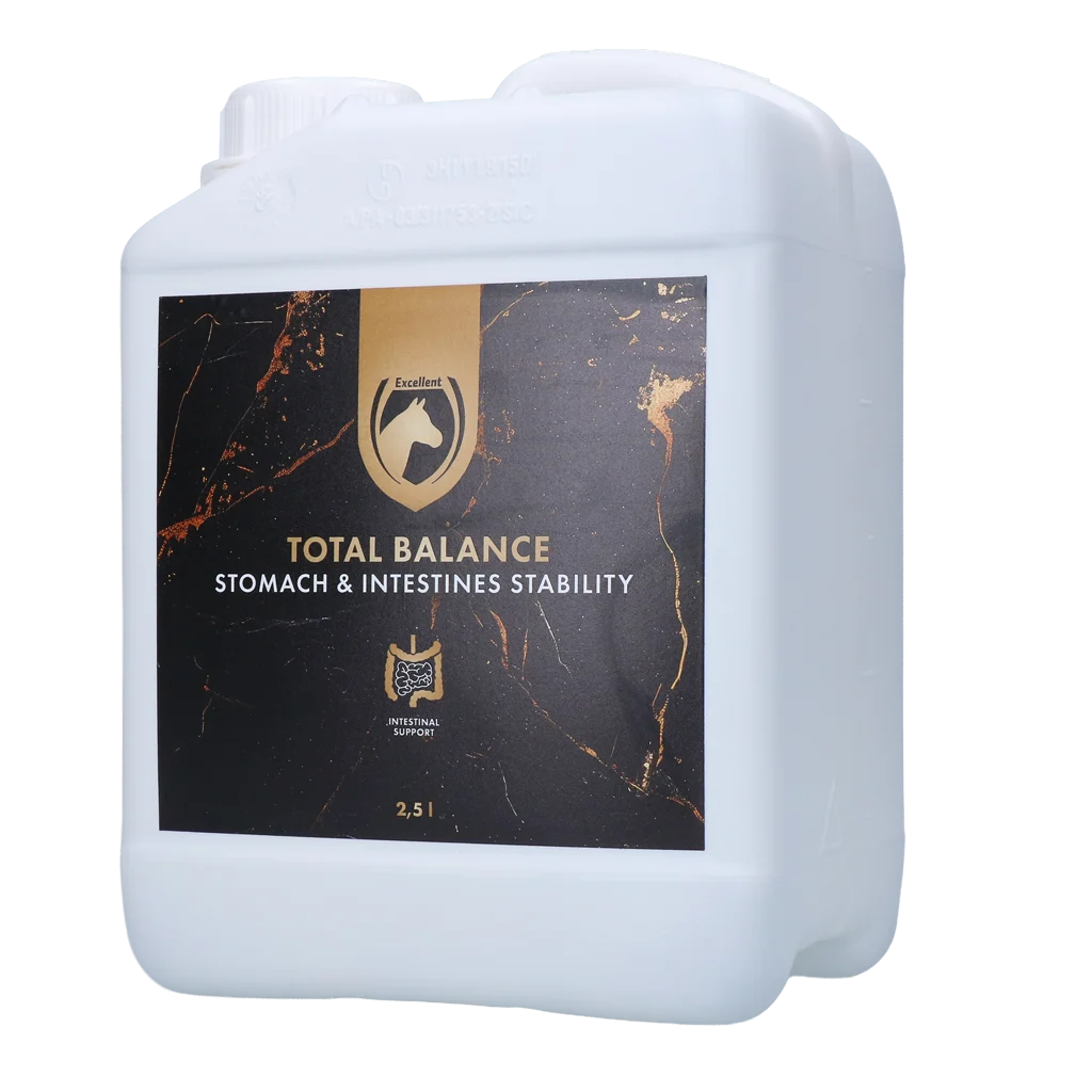 Suplement dla koni z kwasami humusowymi i minerałami, 2,5 l – Excellent Horse Total Balance - obrazek 1