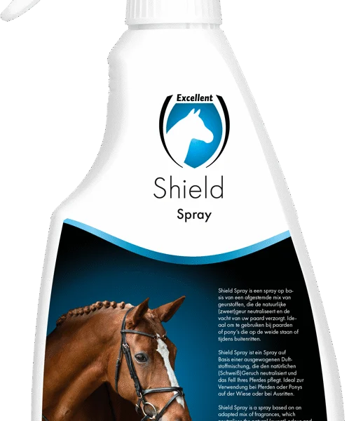 Spray neutralizujący zapach dla koni z substancjami zapachowymi, 500 ml – Excellent Horse Shield Spray