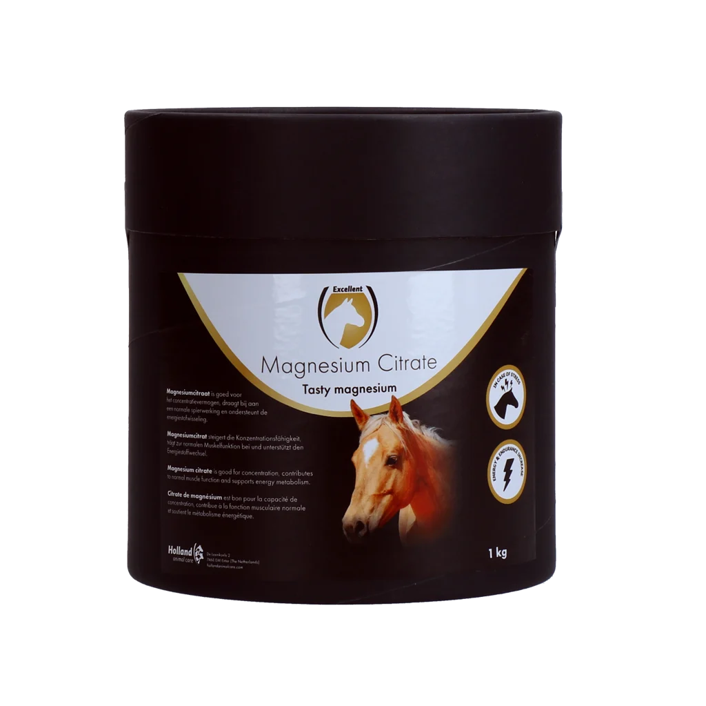 Cytrynian magnezu dla koni, 1 kg – Excellent Horse Magnesium Citrate - obrazek 1