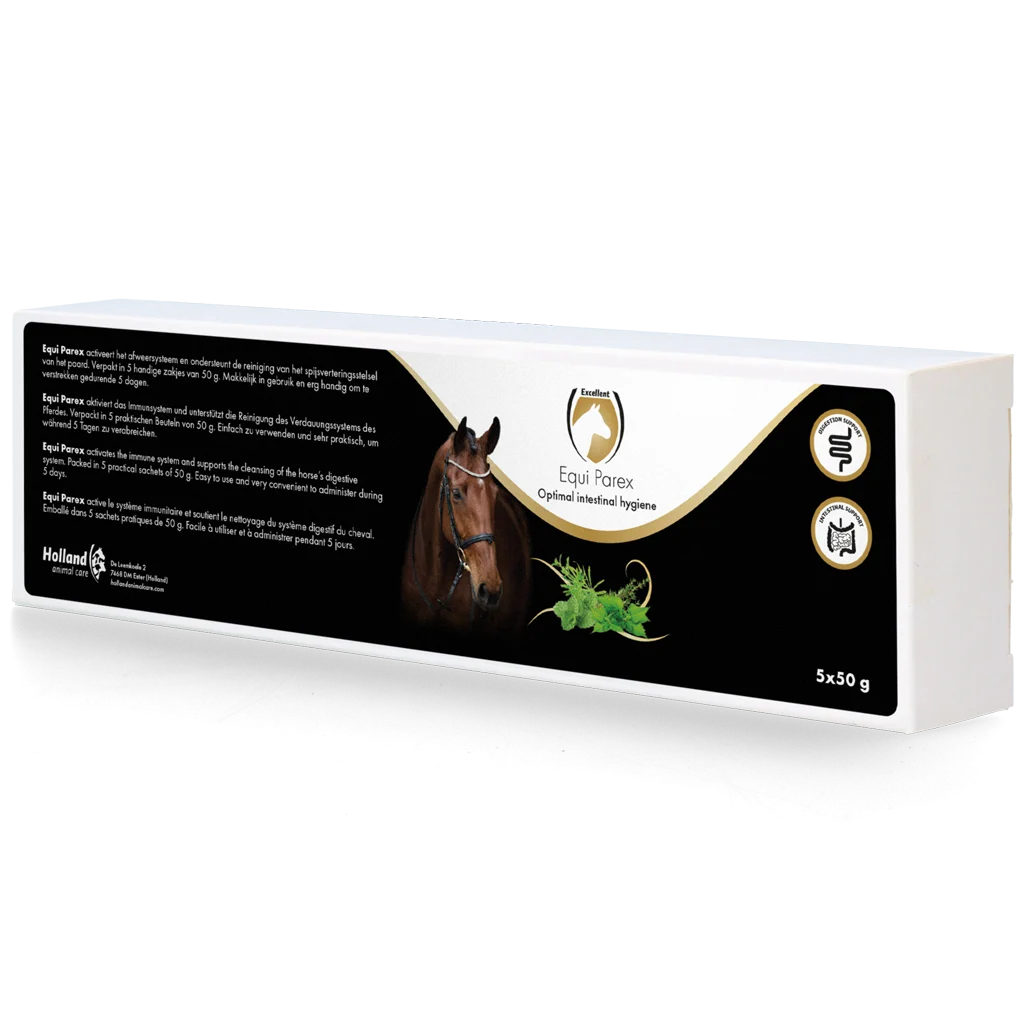 Suplement ziołowy dla koni, 5 x 50 g – Excellent Horse Parex - obrazek 1