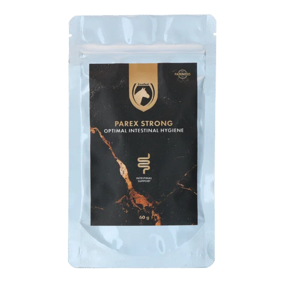 Suplement ziołowy dla koni, saszetka 60 g – Excellent Horse Parex Strong