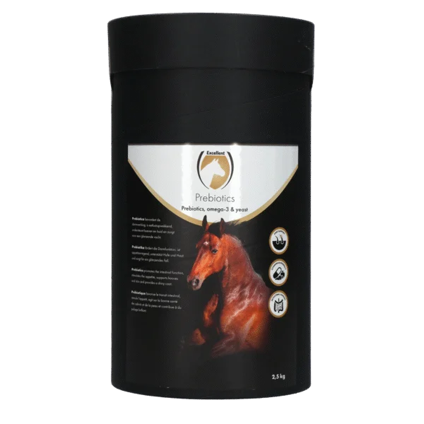 Prebiotyki dla koni z omega 3 i drożdżami, 2,5 kg – Excellent Horse Prebiotics
