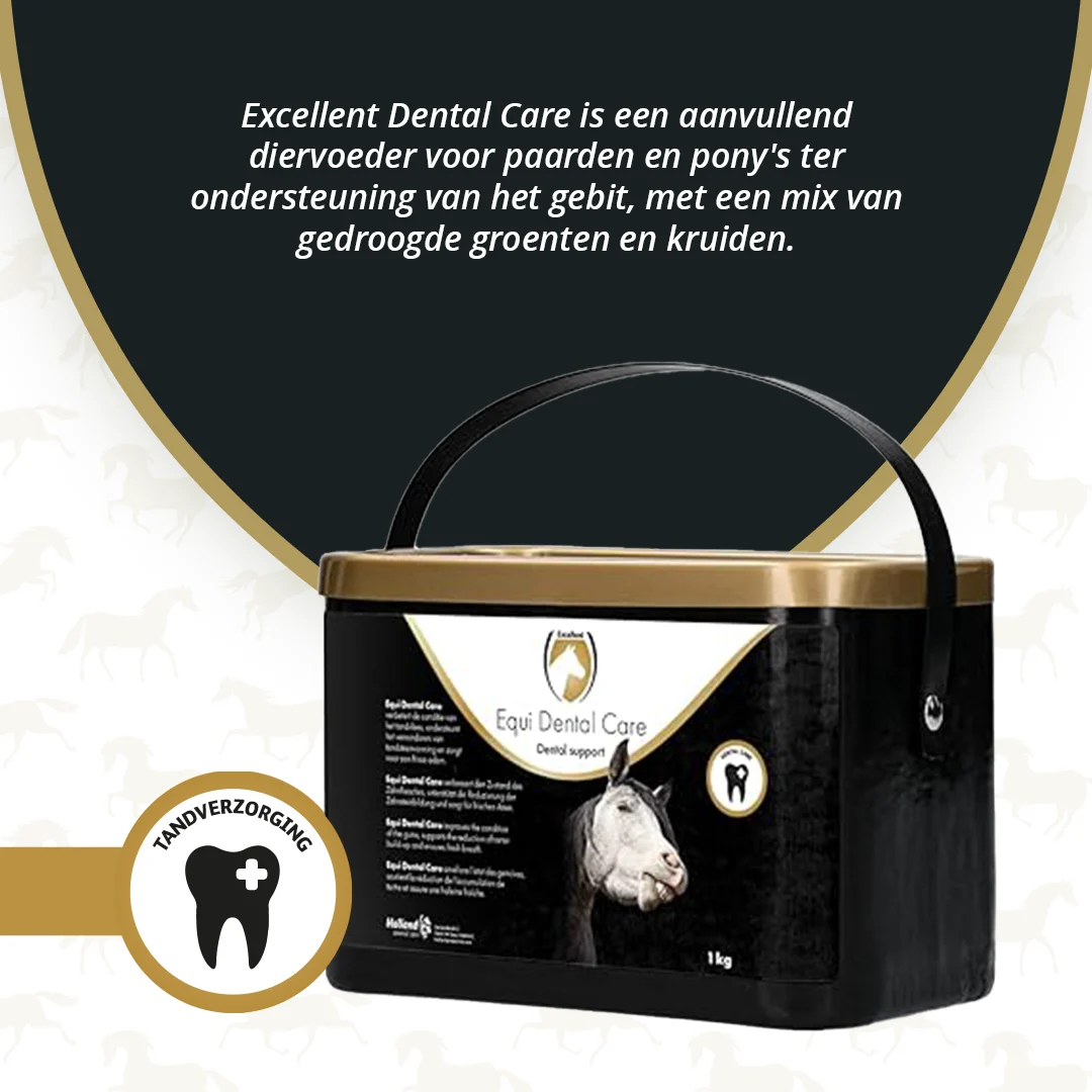 Suplement na zęby dla koni z suszonymi warzywami i ziołami, 1 kg – Excellent Horse Dental Care - obrazek 2