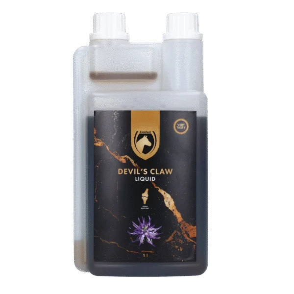 Suplement na stawy dla koni z ekstraktem z czarciego pazura, 1 l – Excellent Horse Devil's Claw Liquid