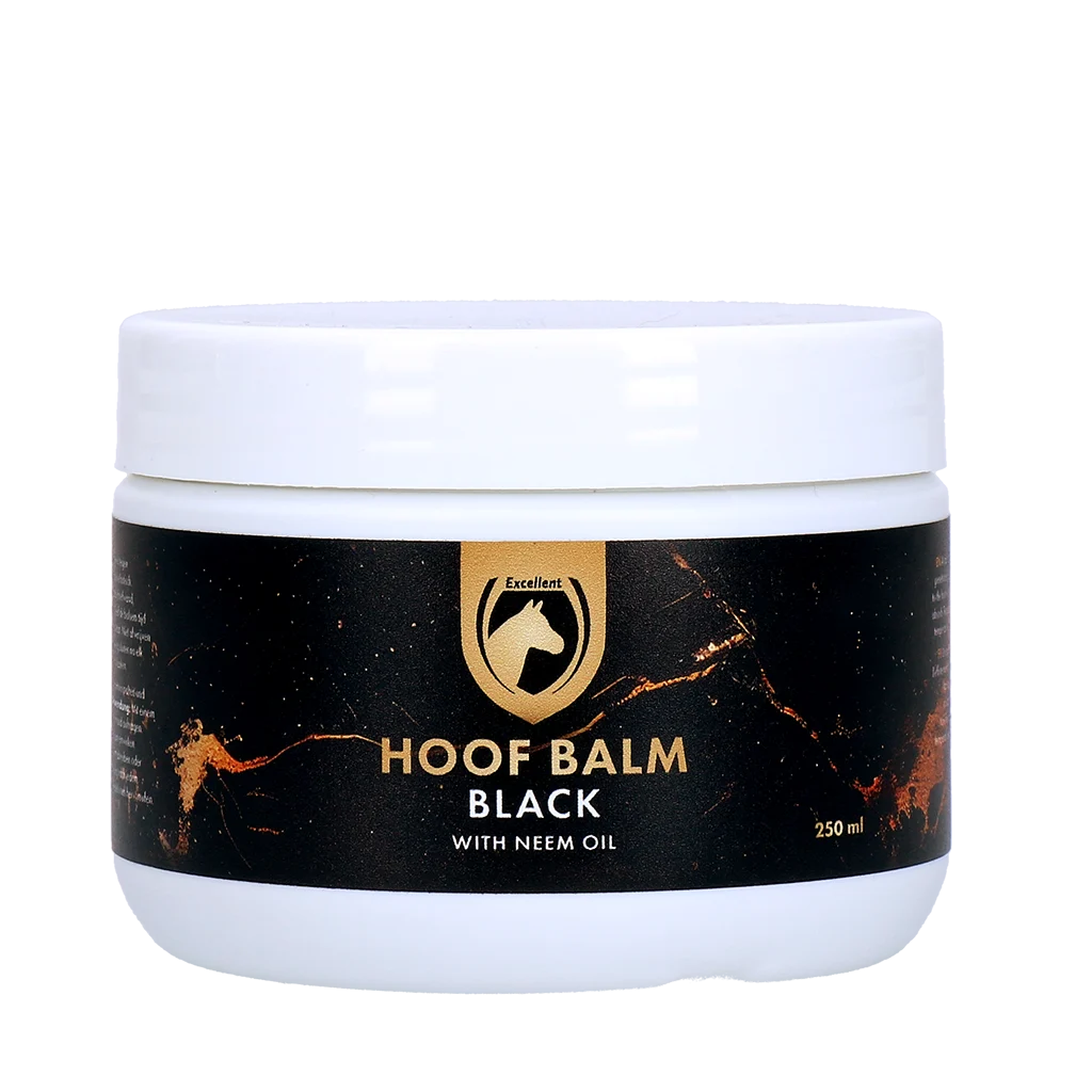 EQUI0028B.png Balsam do kopyt z olejem neem, czarny – Excellent Horse Hoof Balm met Neem Oil Black - obrazek 1