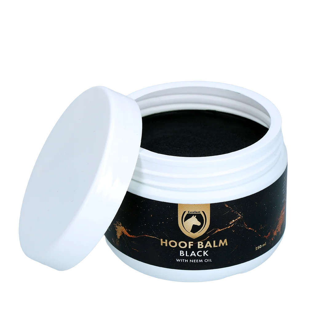 Balsam do kopyt z olejem neem, czarny – Excellent Horse Hoof Balm met Neem Oil Black - obrazek 2
