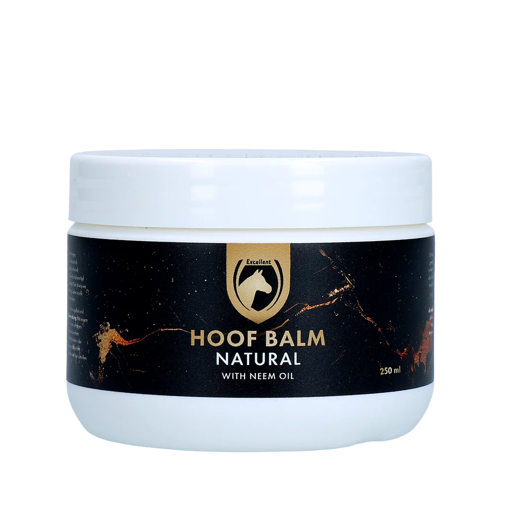 EQUI0028N.png Balsam do kopyt z olejem neem, naturalny – Excellent Horse Hoof Balm met Neem Oil Naturel - obrazek 1