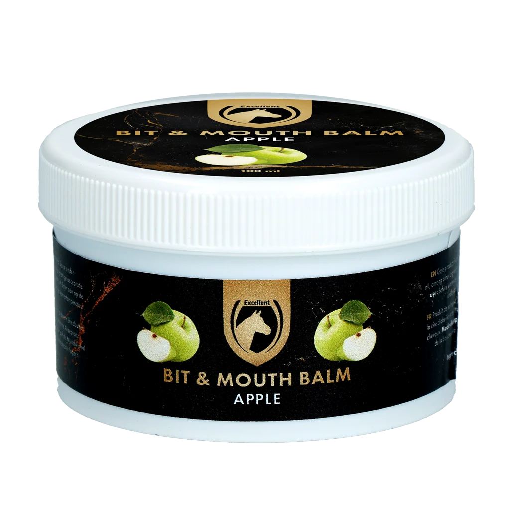 Balsam do pyska dla koni, jabłkowy, 100 ml – Excellent Horse Bit & Mouth Balm - obrazek 1