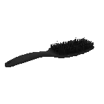 Szczotka do rozczesywania grzywy z włosiem dzika, czarna – Excellent Horse Wave Brush - obrazek 3