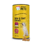 Suplement dla psa na skórę i sierść, 120 miękkich kąsków do żucia – Excellent Pets Skin & Coat Soft Chews