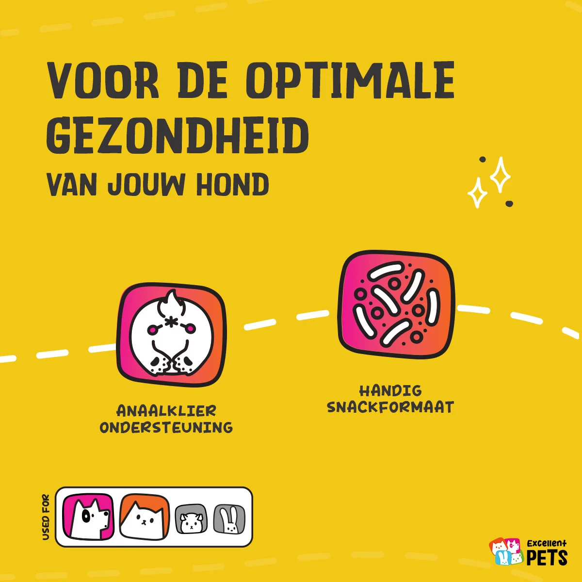 Suplement w proszku dla psów i kotów z prebiotykami i probiotykami – Excellent Pets Gland Guard Powder - obrazek 4