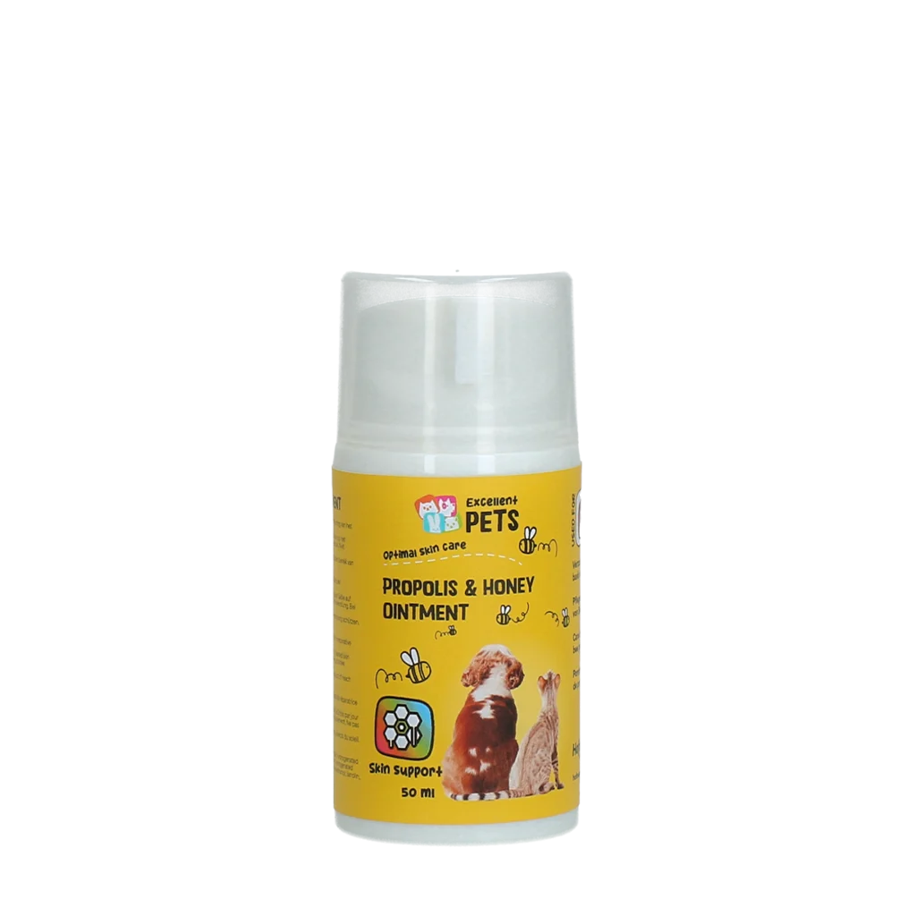 Maść do pielęgnacji skóry z propolisem i miodem, 50 ml – Excellent Pets Propolis & Honey Ointment - obrazek 1