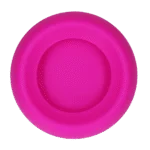 Silikonowa miska dla psa na karmę i wodę z rantem przeciwrozlewowym, 300 ml, różowa – Excellent Pets No-Spill Bowl - obrazek 2
