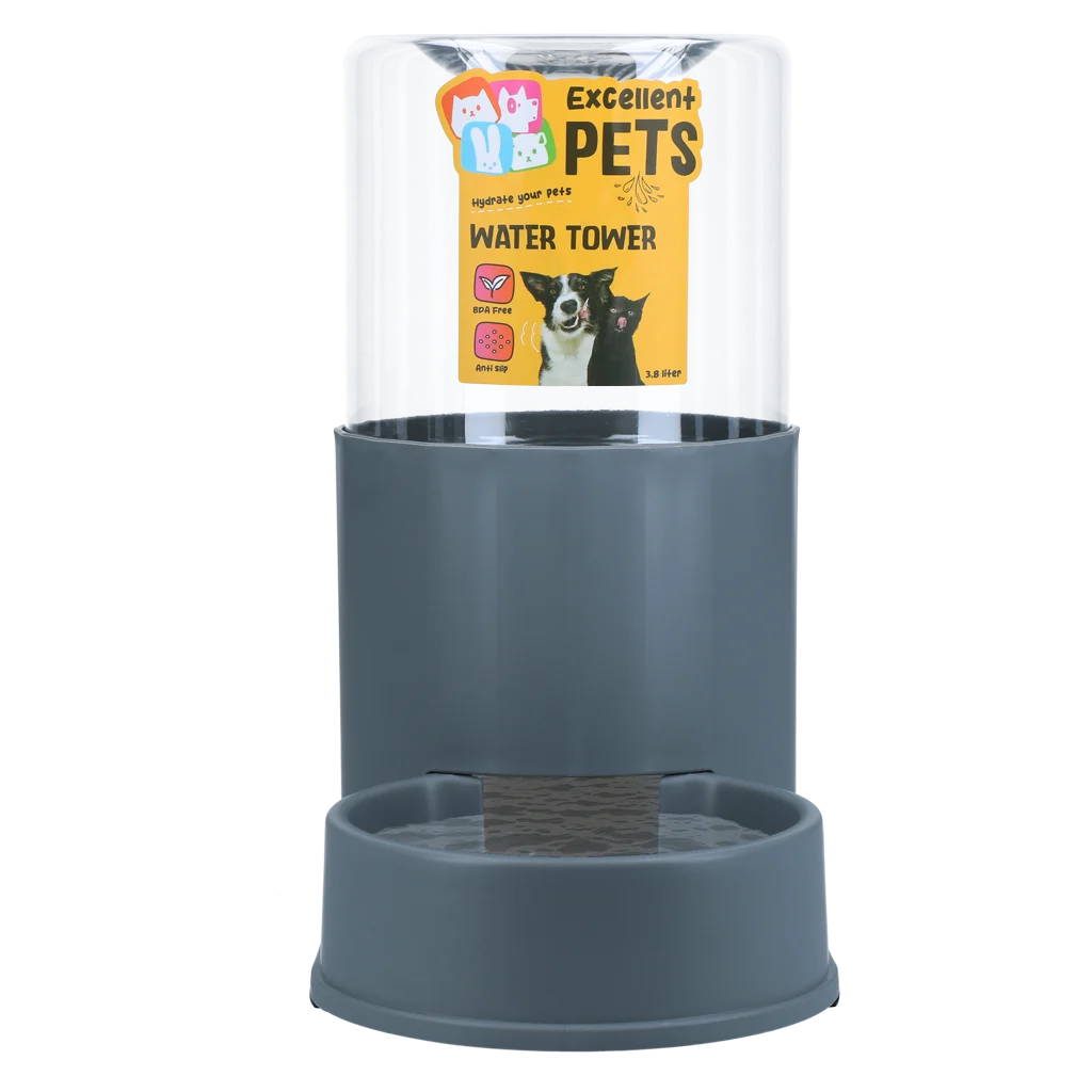 Wieża pojąca z miską 3,8 l – Excellent Pets Water Tower - obrazek 2