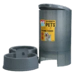 Wieża na karmę dla psów i kotów z antypoślizgowymi nóżkami, 2,3 kg – Excellent Pets Feeding Tower - obrazek 3