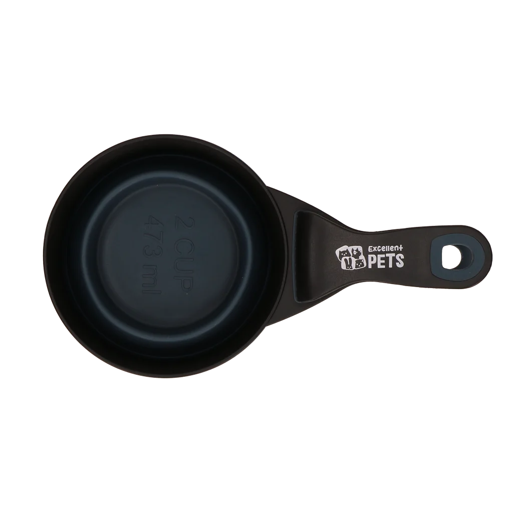 Miarka do karmy z zaciskiem do zamykania, 2 cup – Excellent Pets Clip Scoop - obrazek 2