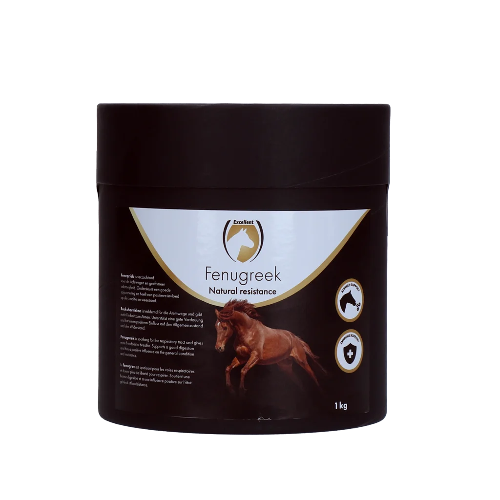 Mielona kozieradka dla koni, 100% kozieradki, 1 kg – Excellent Horse Fenugreek - obrazek 1