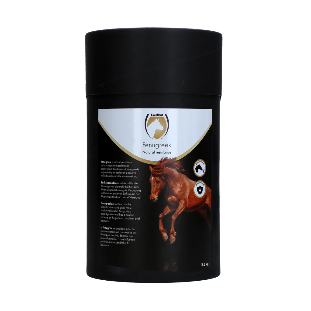 Mielona kozieradka dla koni, 2,5 kg – Excellent Horse Fenugreek - obrazek 1