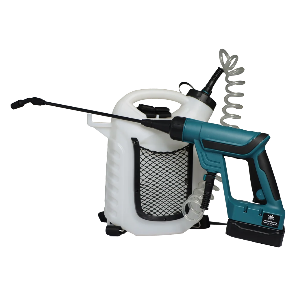 Akumulatorowy opryskiwacz plecakowy z lancą 80 cm, 6 l – FlowZone Lil'Squirt - obrazek 2