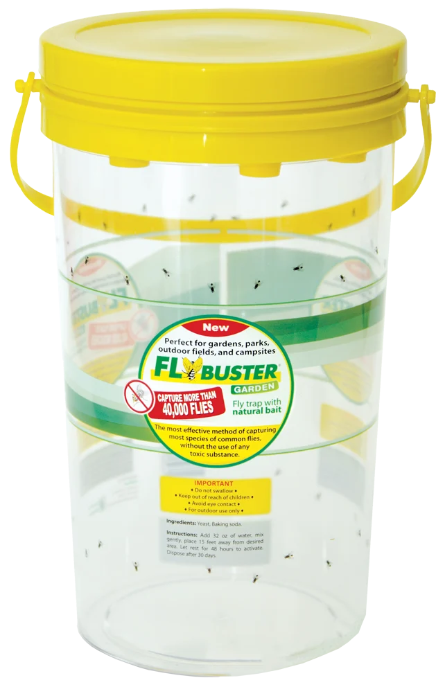Pułapka na muchy na zewnątrz z 40 g atraktantu – Flybuster Garden Trap - obrazek 1