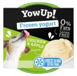 Jogurtowy przysmak dla psów i kotów do zamrażania, kurczak i jabłko, 110 g – YowUp! Frozen Yoghurt Chicken & Apple