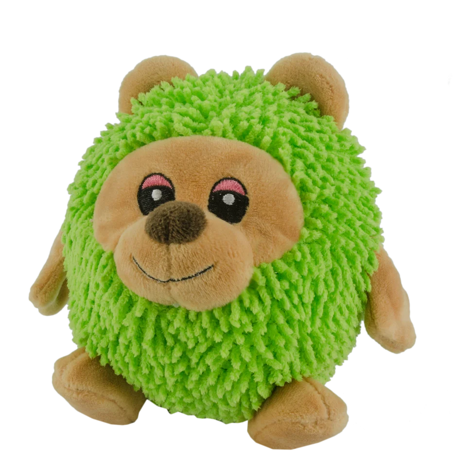 Pluszowy miś dla psa z piszczałką, 14 cm – Fuzzle - obrazek 2