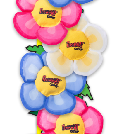 Listwa ekspozycyjna z 12 kwiatkami do zabawy – Yeowww! Daisy’s Flower Tops