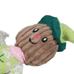 Zabawka do przeciągania Strach na wróble z szeleszczącym tułowiem i liną – Garden Paws Scarecrow Indy Fields S - obrazek 4