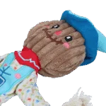 Zabawka do przeciągania Strach na wróble z szeleszczącym tułowiem i sznurem – Garden Paws Scarecrow Calvin Crow S - obrazek 4