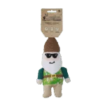 Pluszowa zabawka dla psa Krasnal ogrodowy z piszczałką S – Garden Paws Garden Gnome Smirking Steve S