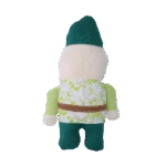 Pluszowa zabawka dla psa Gnom ogrodowy z piszczałką S – Garden Paws Garden Gnome Gentle George S - obrazek 2