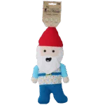 Pluszowa zabawka dla psa Gnom ogrodowy z piszczałką M – Garden Paws Garden Gnome Happy Henry M