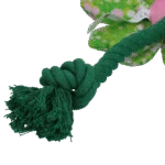 Pluszowa zabawka dla psa Kwiat ze sznurem S – Garden Paws Flower Summer Shrubs S - obrazek 4