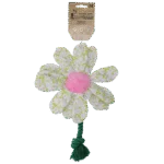 Pluszowa zabawka dla psa, kwiatek ze sznurem, M – Garden Paws Flower Spring Sakura