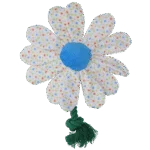 Pluszowa zabawka dla psa Kwiat z liną, M – Garden Paws Flower Sky Flowers - obrazek 2