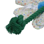 Pluszowa zabawka dla psa Kwiat z liną, M – Garden Paws Flower Sky Flowers - obrazek 4