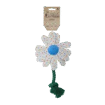 Pluszowa zabawka dla psa Kwiat z liną, S – Garden Paws Flower Sky Flowers
